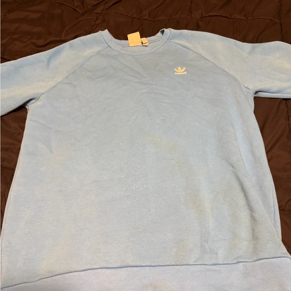 Adidas Sky Blue Crewneck